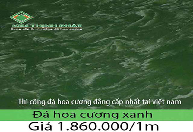 đá hoa cương xanh napoly