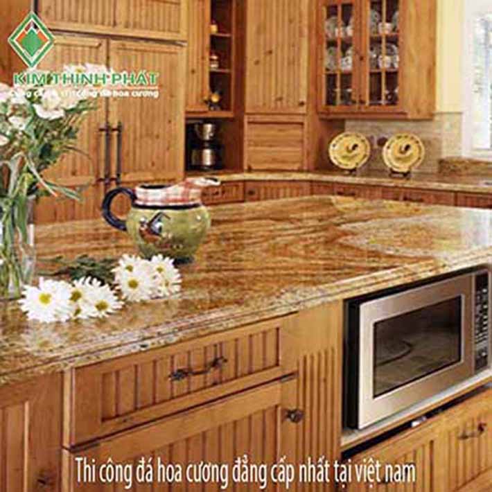 Đá hoa cương granite bàn đảo bếp