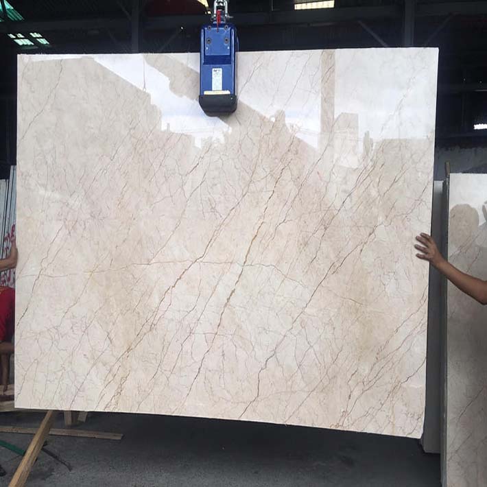 đá marble vàng kem