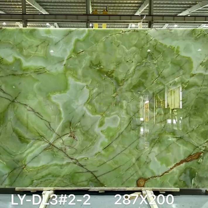 Đá marble xanh