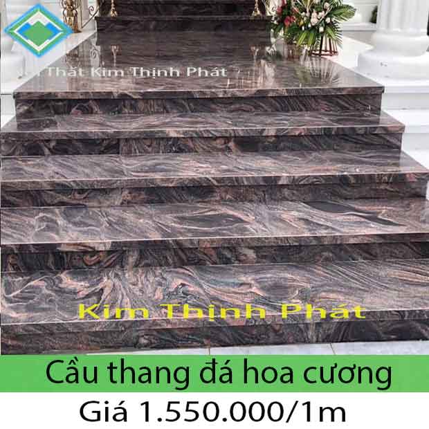 Giá đá hoa cương granite tự nhiên cầu thang 2023