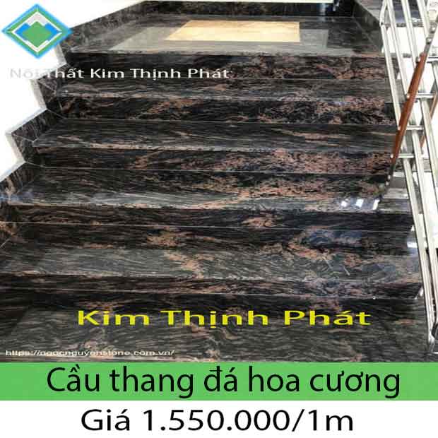 Giá đá hoa cương granite tự nhiên cầu thang 2023