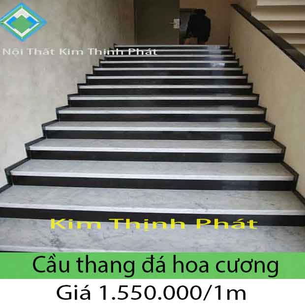 Giá đá hoa cương granite tự nhiên cầu thang 2023