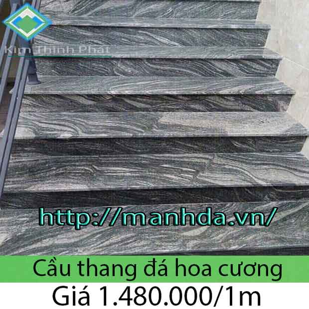 Giá đá hoa cương granite tự nhiên cầu thang 2023