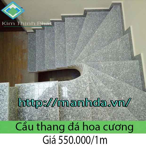 Giá đá hoa cương granite tự nhiên cầu thang 2023