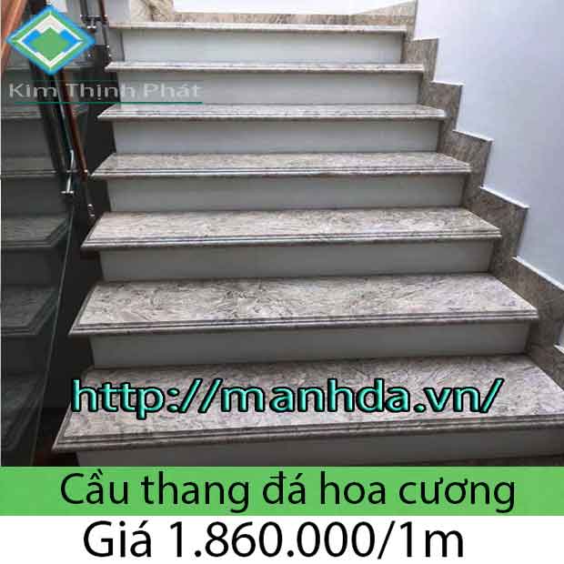 Giá đá hoa cương granite tự nhiên cầu thang 2023