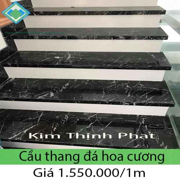 Giá đá hoa cương granite tự nhiên lát cầu thang 2023