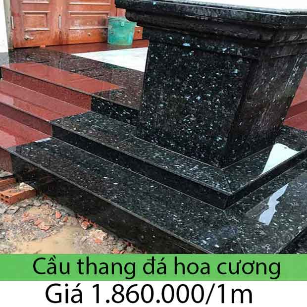 Giá đá hoa cương granite tự nhiên lát cầu thang 2023