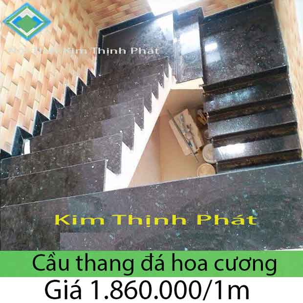 Giá đá hoa cương granite tự nhiên lát cầu thang 2023