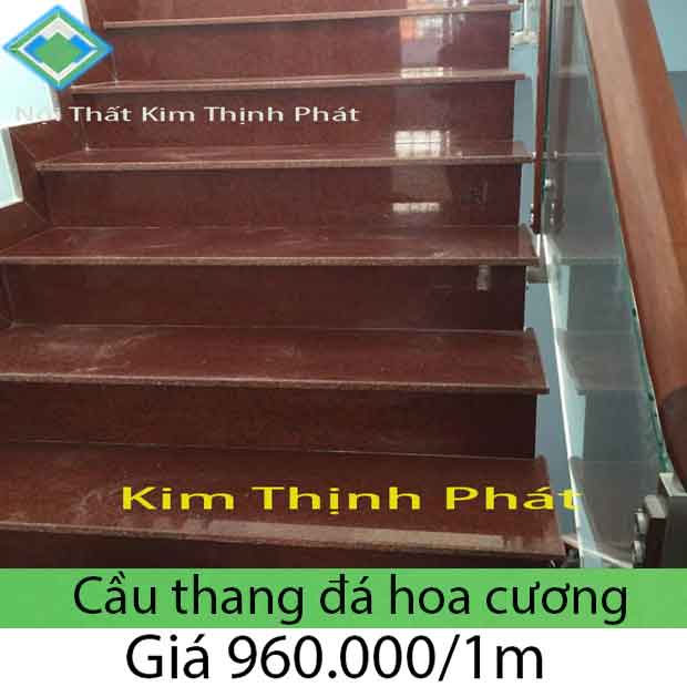 Giá đá hoa cương granite tự nhiên lát cầu thang 2023