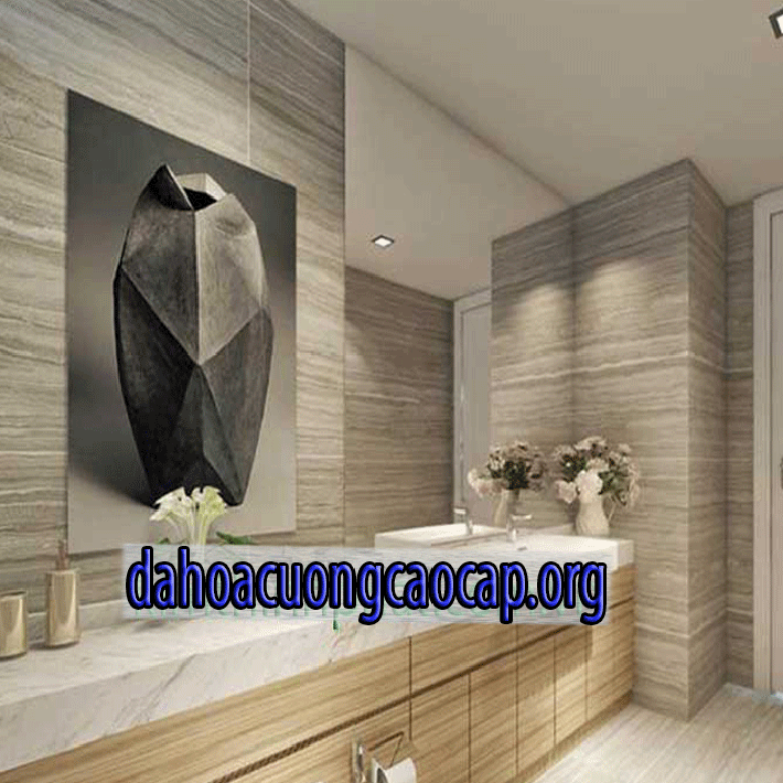 Giá đá hoa cương granite tự nhiên phòng tắm 2023