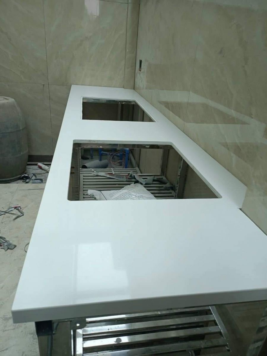 giá đá hoa cương marble bàn bếp