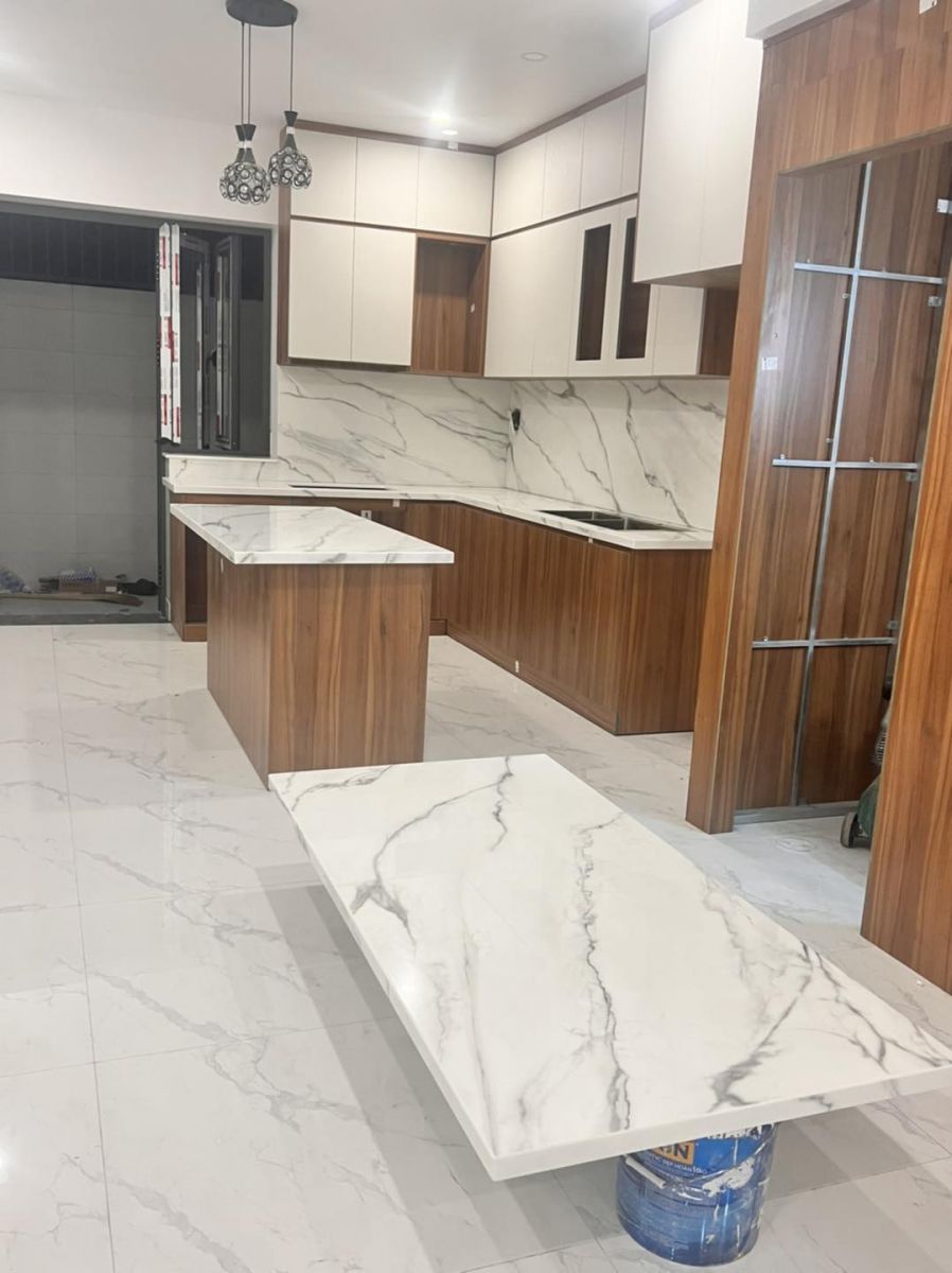 đá hoa cương bếp marble