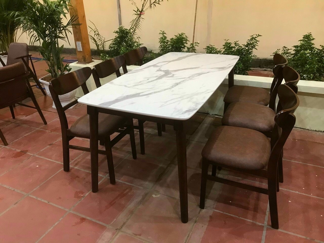 đá hoa cương bếp marble