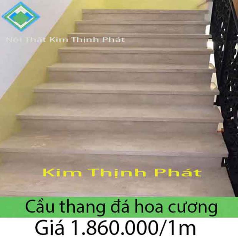 giá cầu thang đá