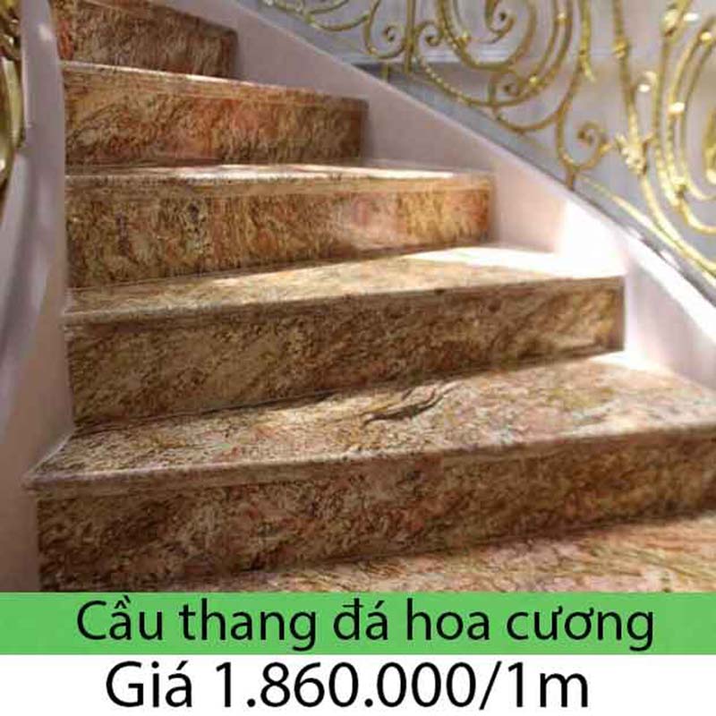 giá cầu thang đá