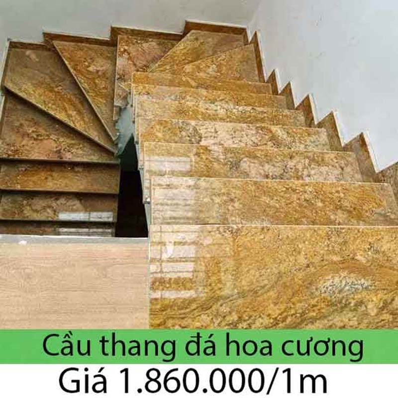 giá cầu thang đá