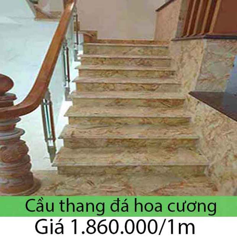 giá cầu thang đá hgranite