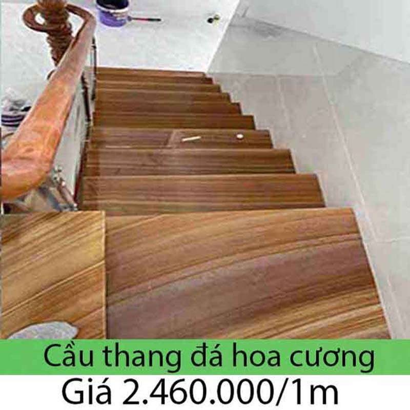 giá cầu thang đá hgranite