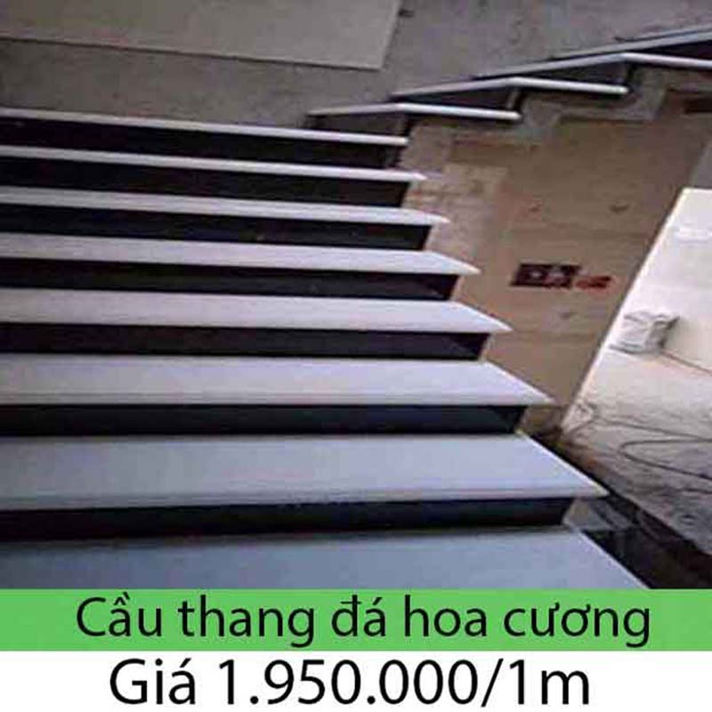 giá cầu thang đá hgranite