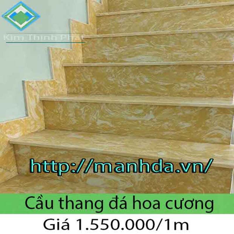 giá cầu thang đá hgranite