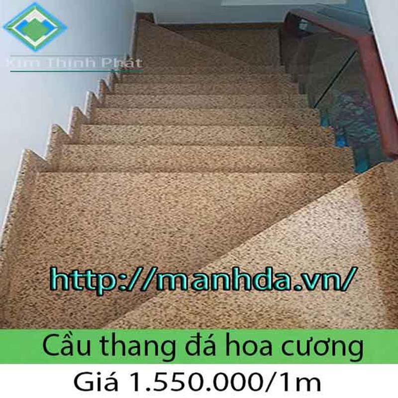 Giá cầu thang đá granite