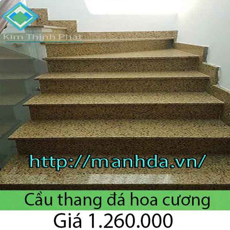 Giá cầu thang đá granite