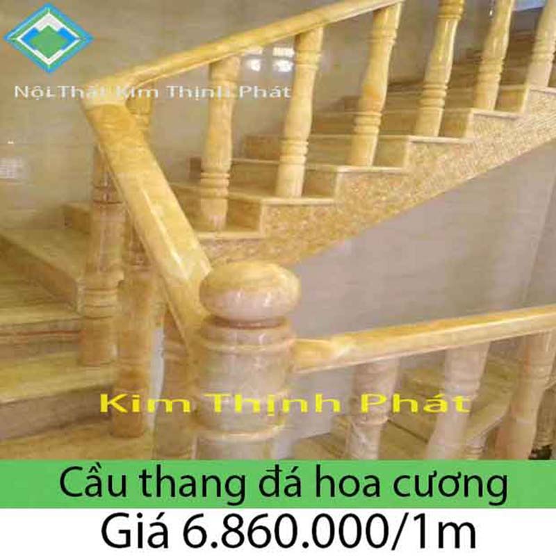 Giá cầu thang đá granite