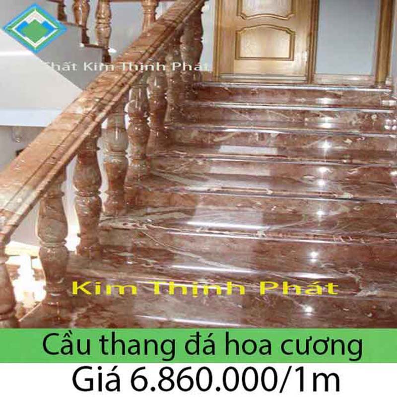 Giá cầu thang đá granite