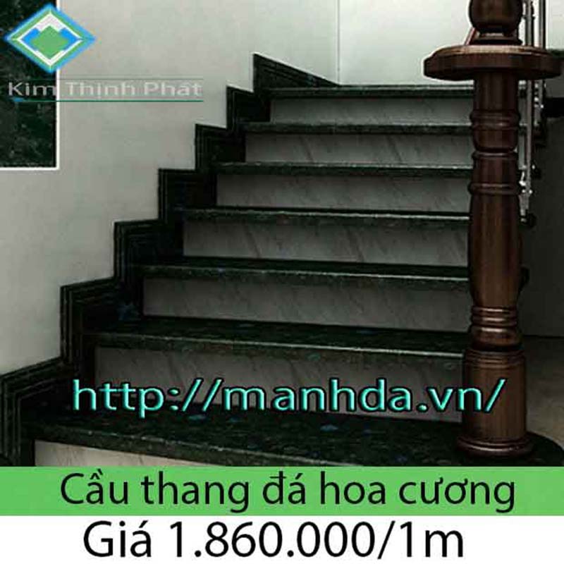 giá cầu thang đá hoa cương