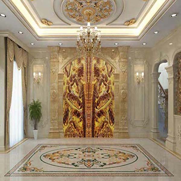 Mặt Tiền Nhà Phố Đá Marble