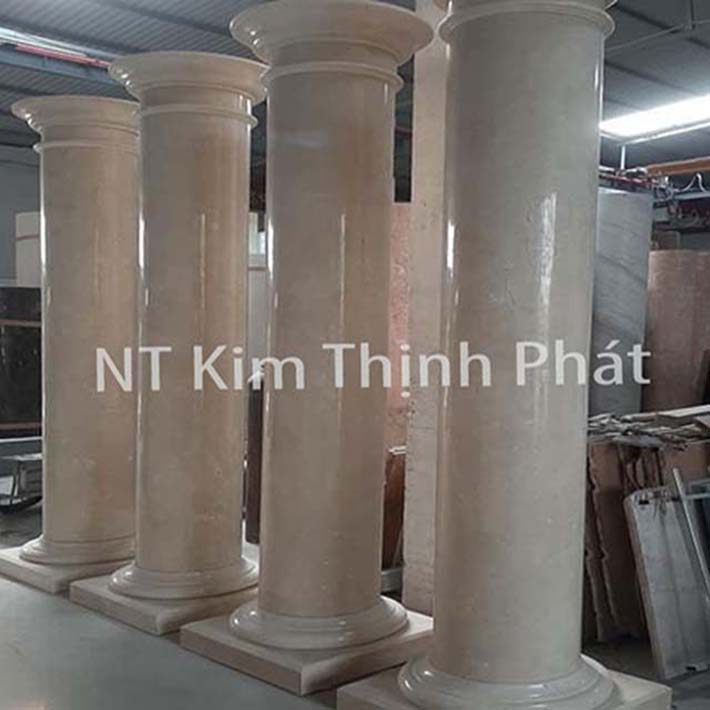 Mẫu cột tròn đá hoa cương đẹp37