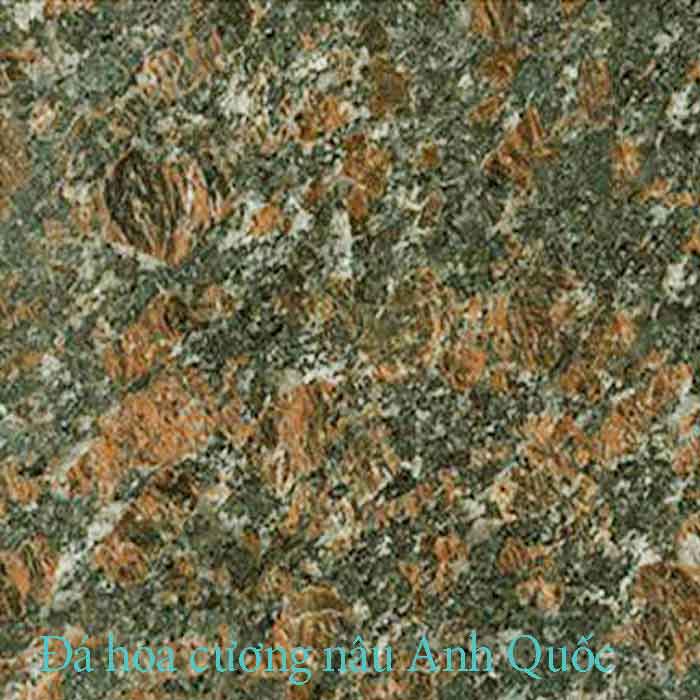 Mẫu đá granite nâu anh quốc