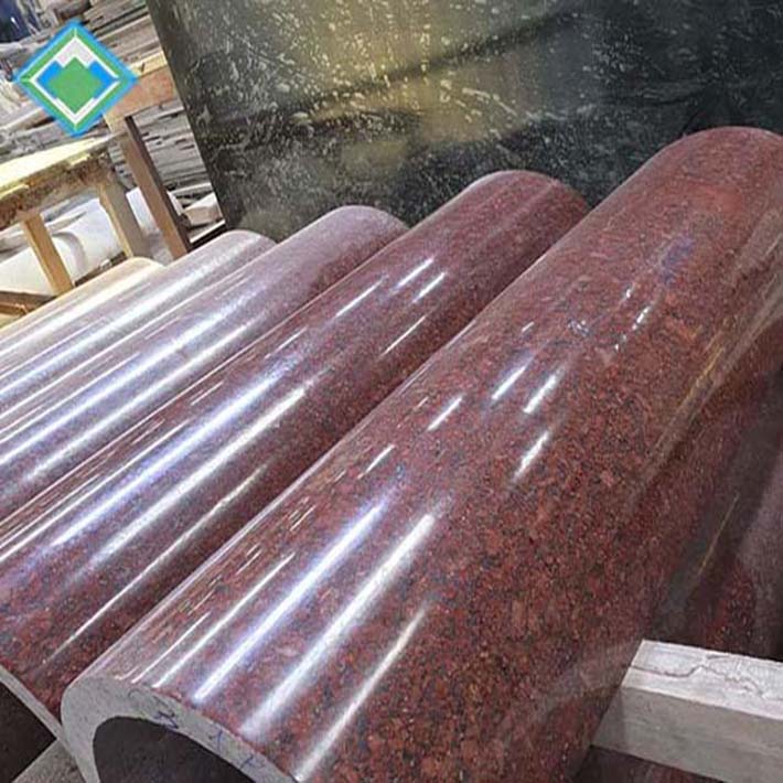 Mẫu đá hoa cương granite cột tròn