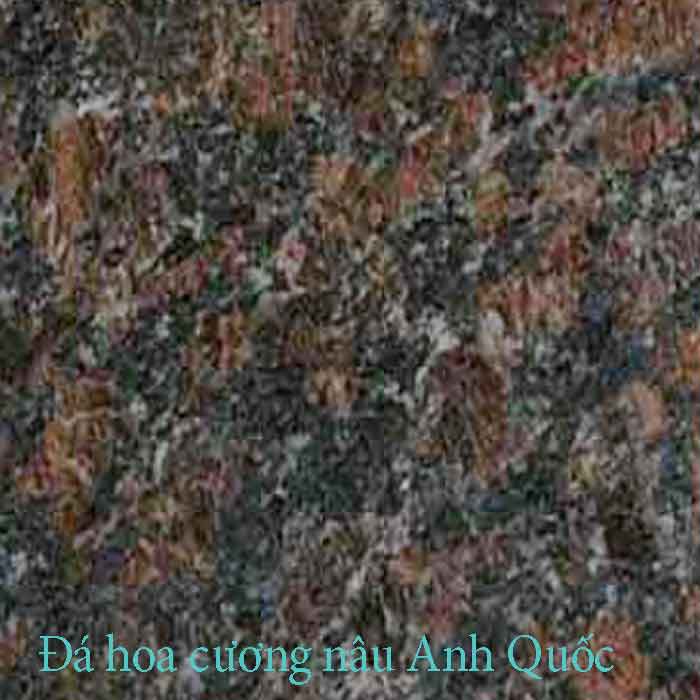 Mẫu đá hoa cương granite nâu anh quốc