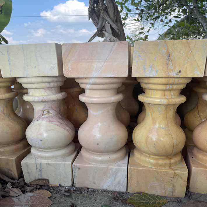 Mẫu đá hoa cương marble tự nhiên con tiện