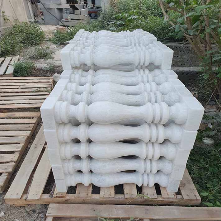 Mẫu đá marble thiên nhiên con tiện