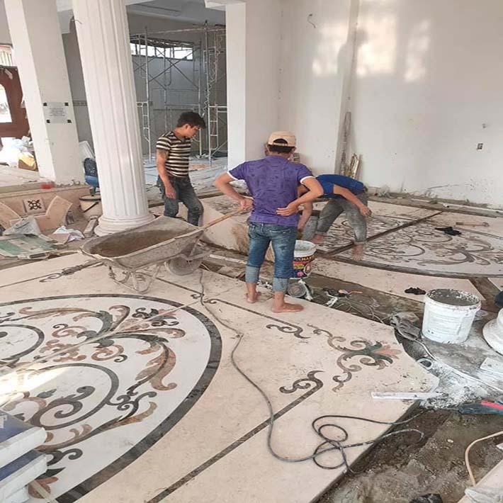 Mặt Tiền Nhà Phố Đá Marble