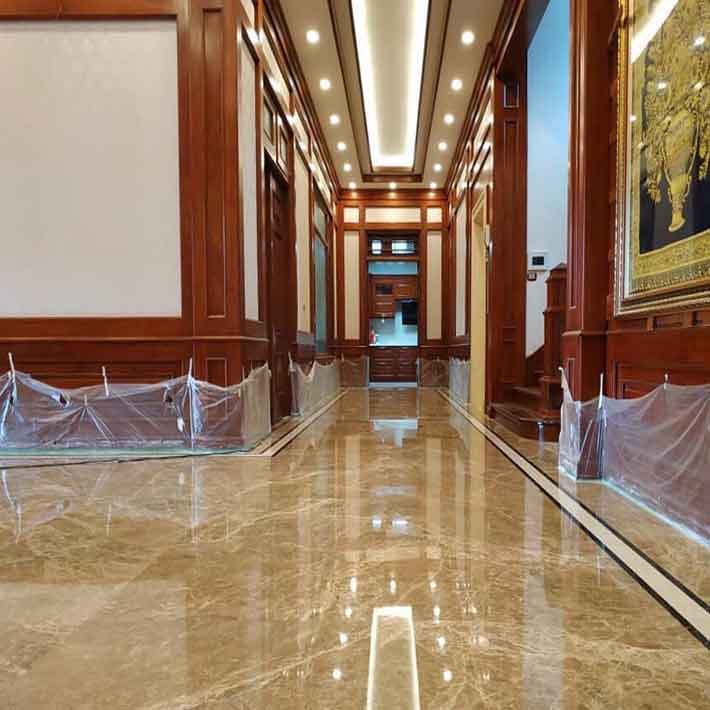 Mặt Tiền Nhà Phố Đá Marble