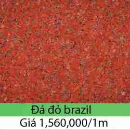 Bảng gia đá hoa cương granite đỏ brazil giá mới
