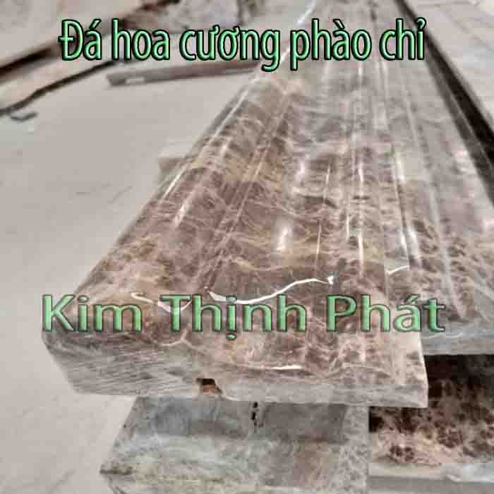 đá hoa cương chỉ phào nâu đen