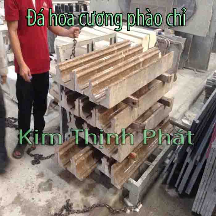 đá hoa cương chỉ phào nâu vàng