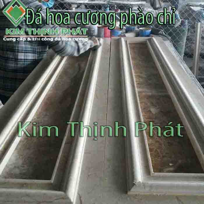 đá hoa cương chỉ phào thân cột