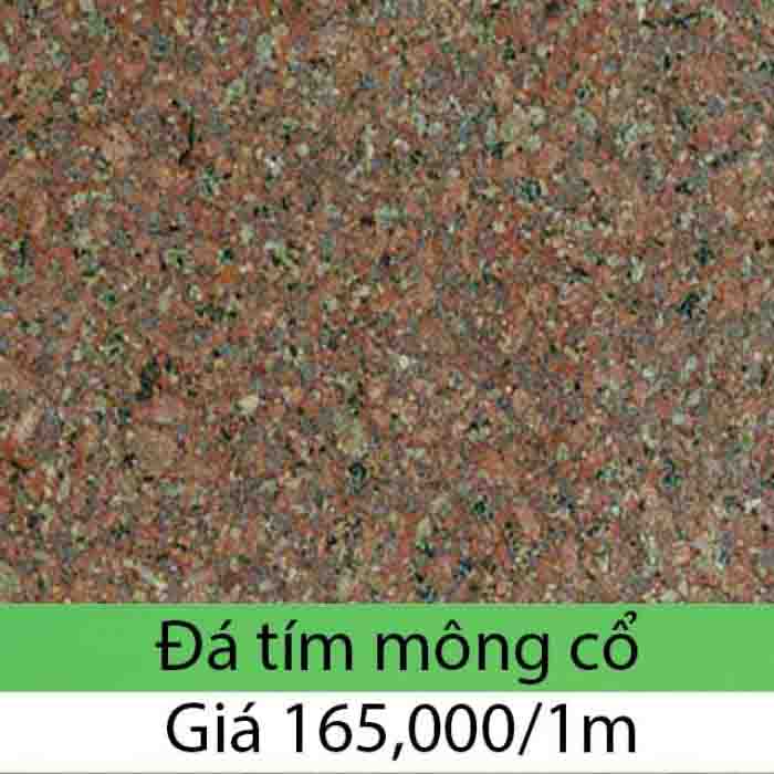 Bảng gia đá hoa cương granite tím mông cổ giá mới