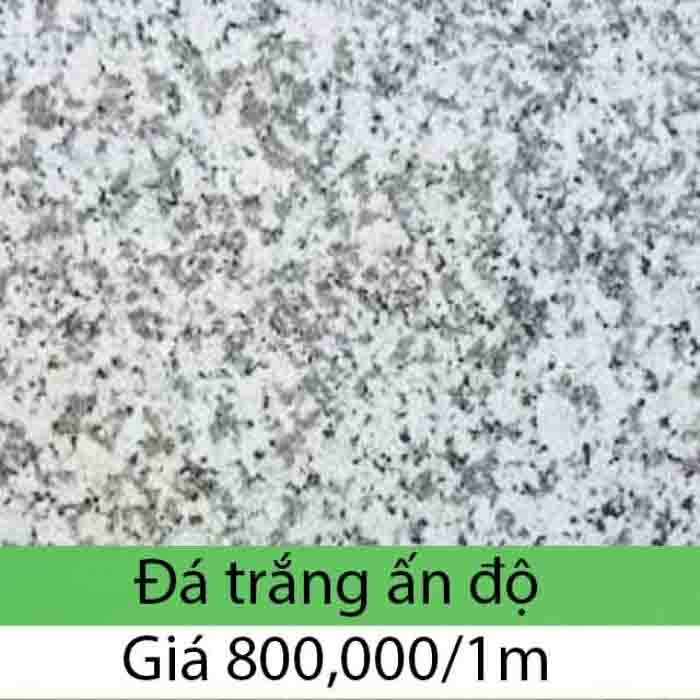 Bảng gia đá hoa cương granite trắng ấn độ giá mới