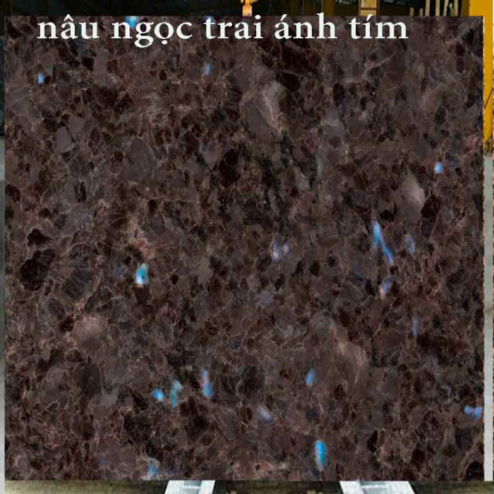 Đá granite nâu ngọc trai tím