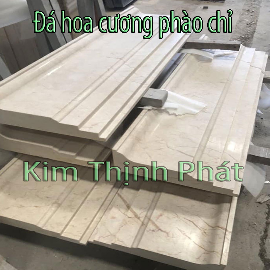 đá hoa cương chỉ phào trắng onyx