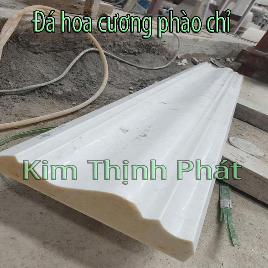 đá hoa cương chỉ phào thân cột